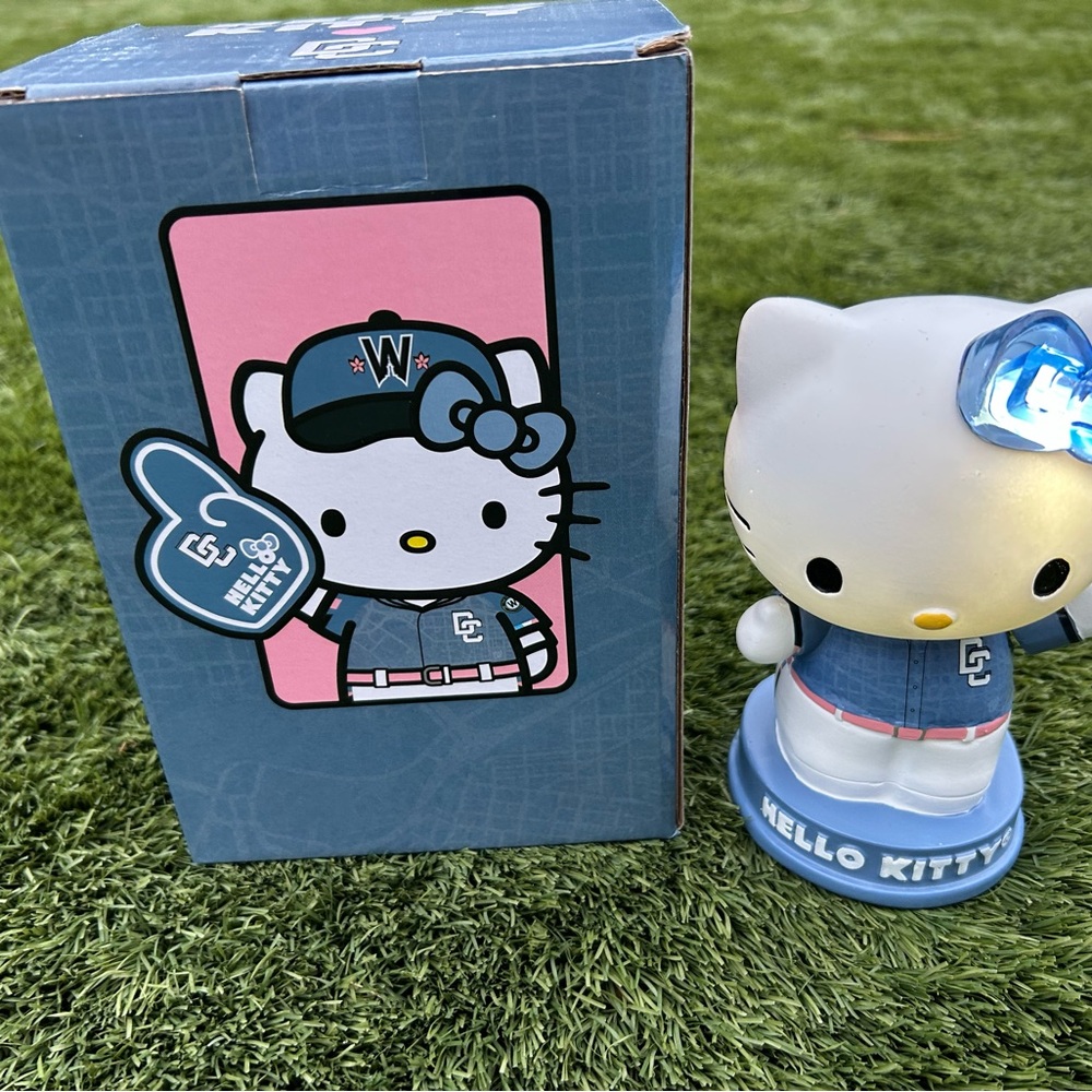 Hello Kitty Washington nationals Bobblehead day 2025 sga